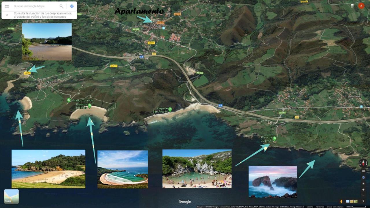 Apartamento Playa De Toranda Posada De Llanes Exteriér fotografie
